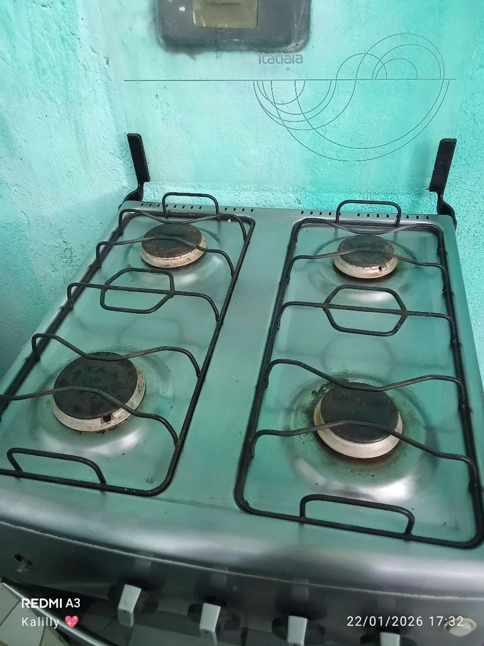 Vendo fogão 4 bocas Itatiaia usado - Foto 2