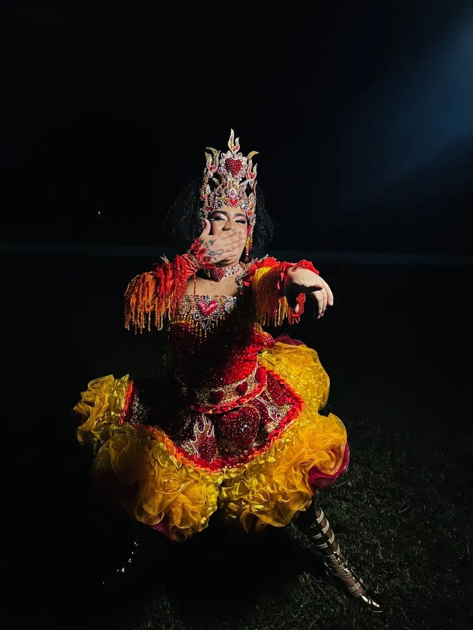 TRAJE DE MISS JUNINA 