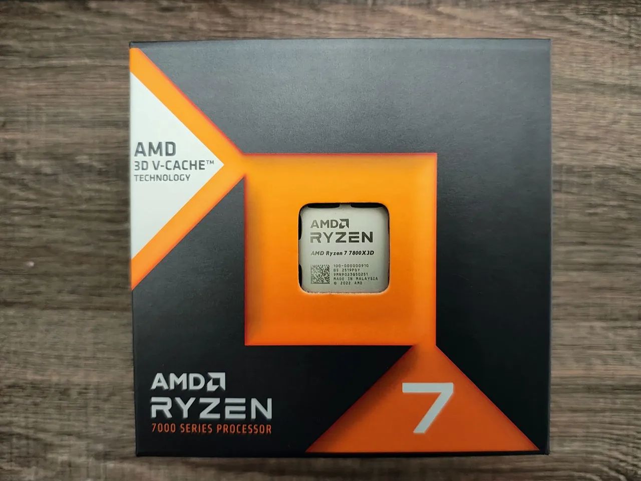 [ NOVO ] RYZEN 7 7800X3D AM5 LACRADO