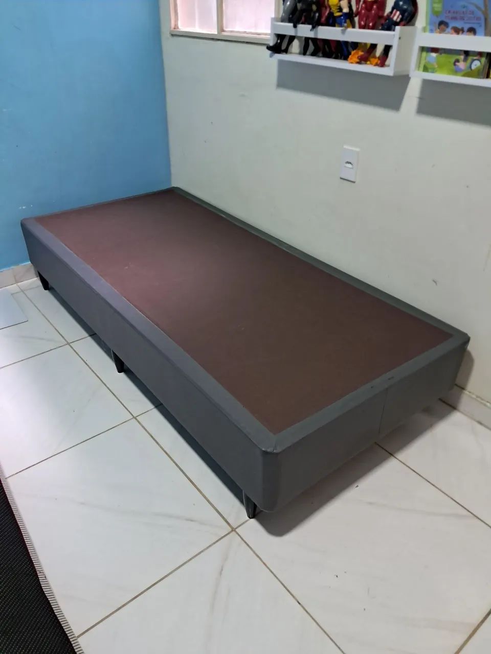 Base de cama solteiro 