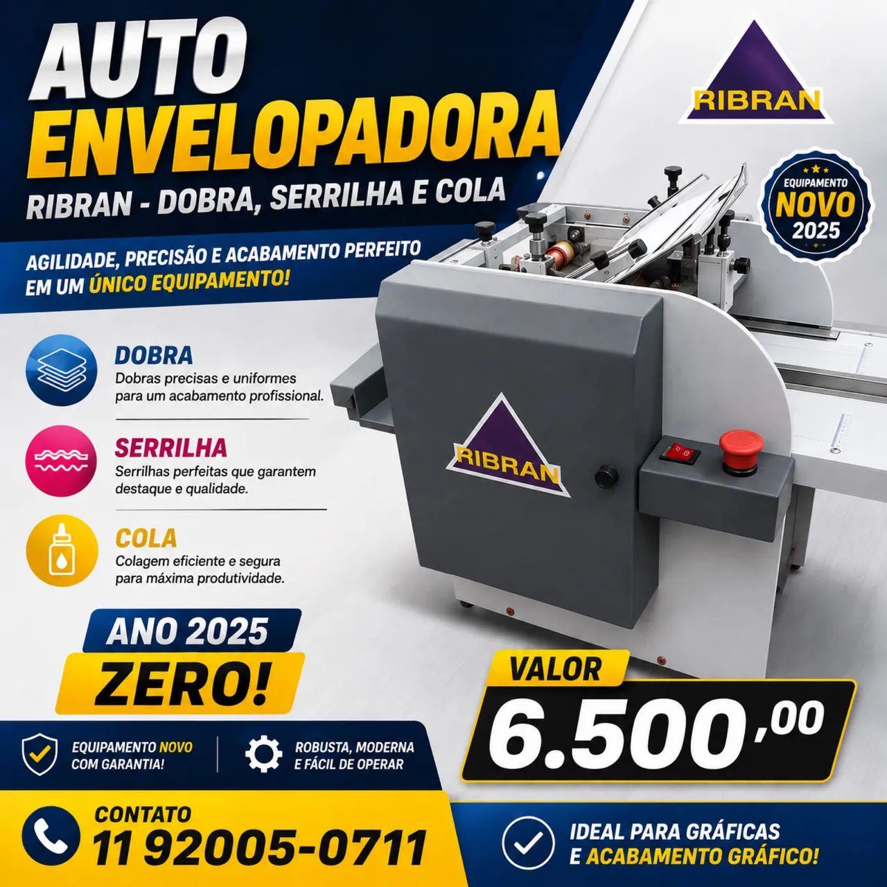 Auto envelopadora ribran E 26 Officer 