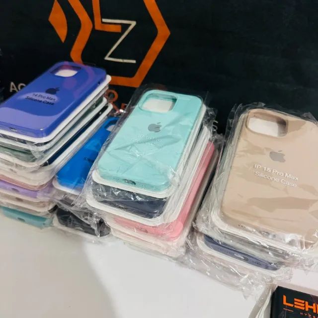 Capinhas Cases para iphone - diversas cores, a partir do 12 - Consulte seu modelo