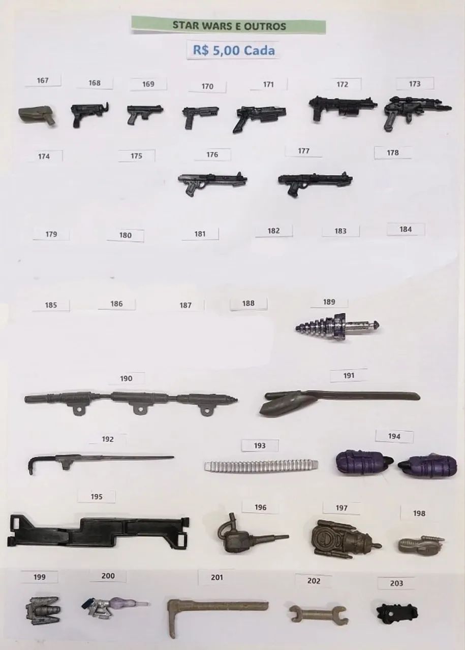 Acessórios GI Joe - Foto 2
