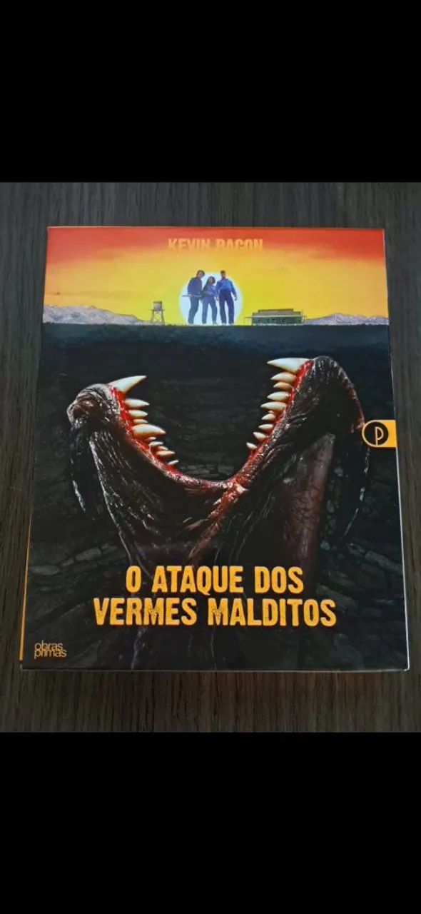 Blu-ray o ataque dos vermes malditos(obras primas)