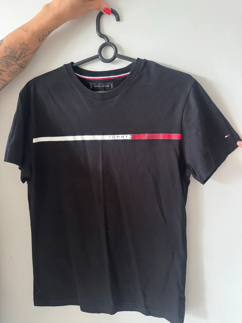 Camisa Tommy Hilfiger Preta P
