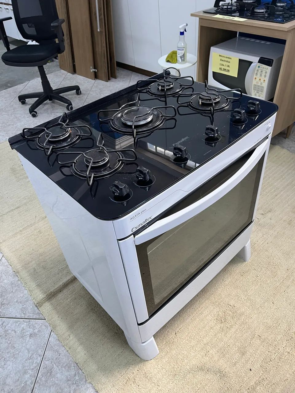 Fogão Esmaltec 5 bocas automático para botijão  - Foto 3