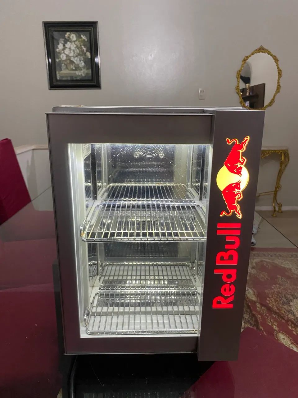 FRIGOBAR RED BULL ORIGINAL COM LED - Foto 3