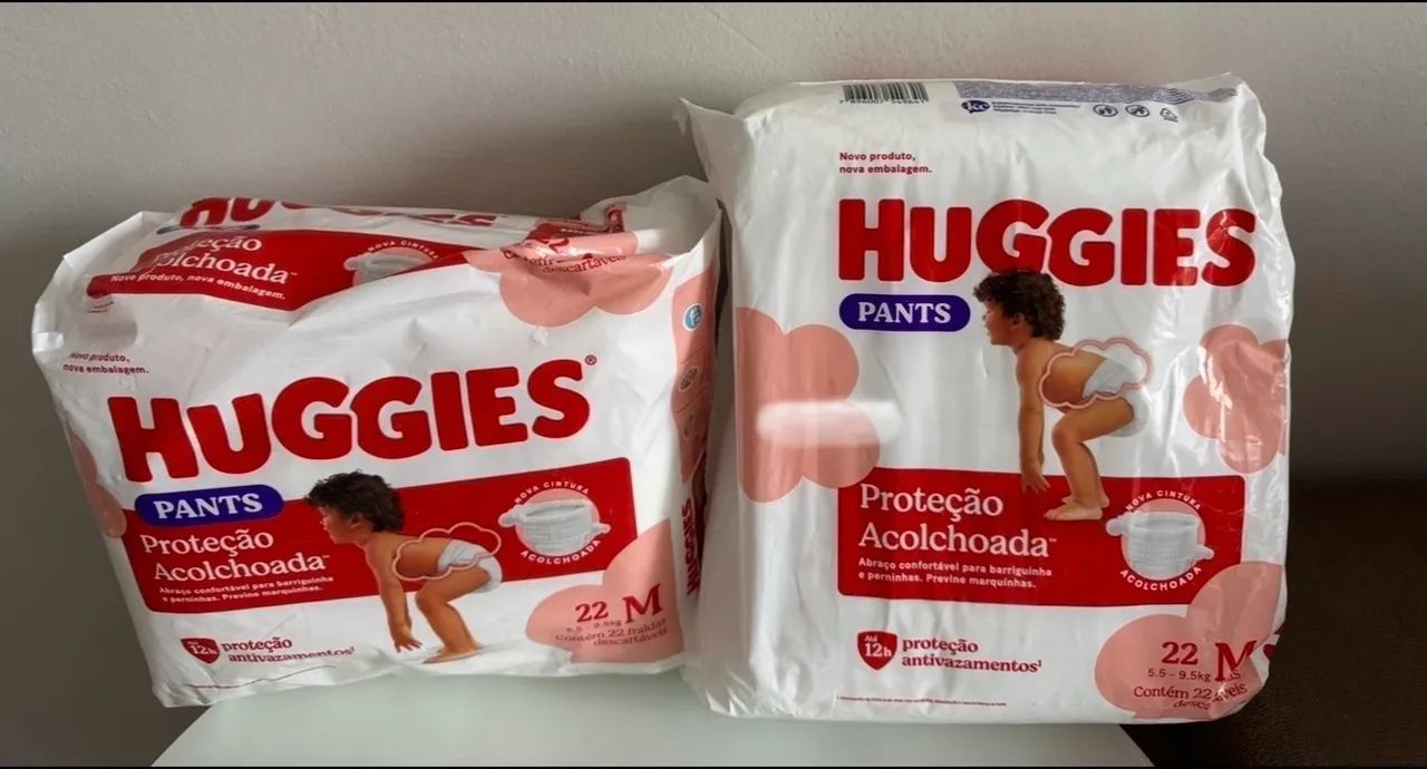Fralda Huggies Pants - M 