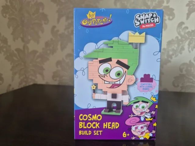 Blocos De Montar Cosmo. Padrinhos Mágicos. 76 Peças. Lacrado