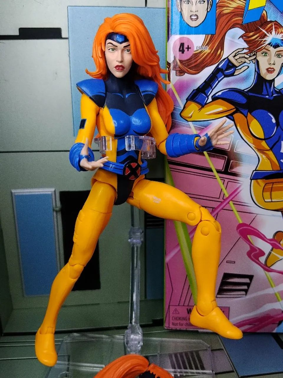 Boneco Marvel Legends Jean Grey X-Men Animated Series VHS Hasbro - Foto 2