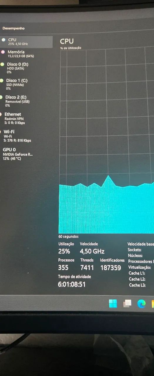 Pc gamer - rtx 3070, Ryzen 7, 24gb ram  - Foto 4