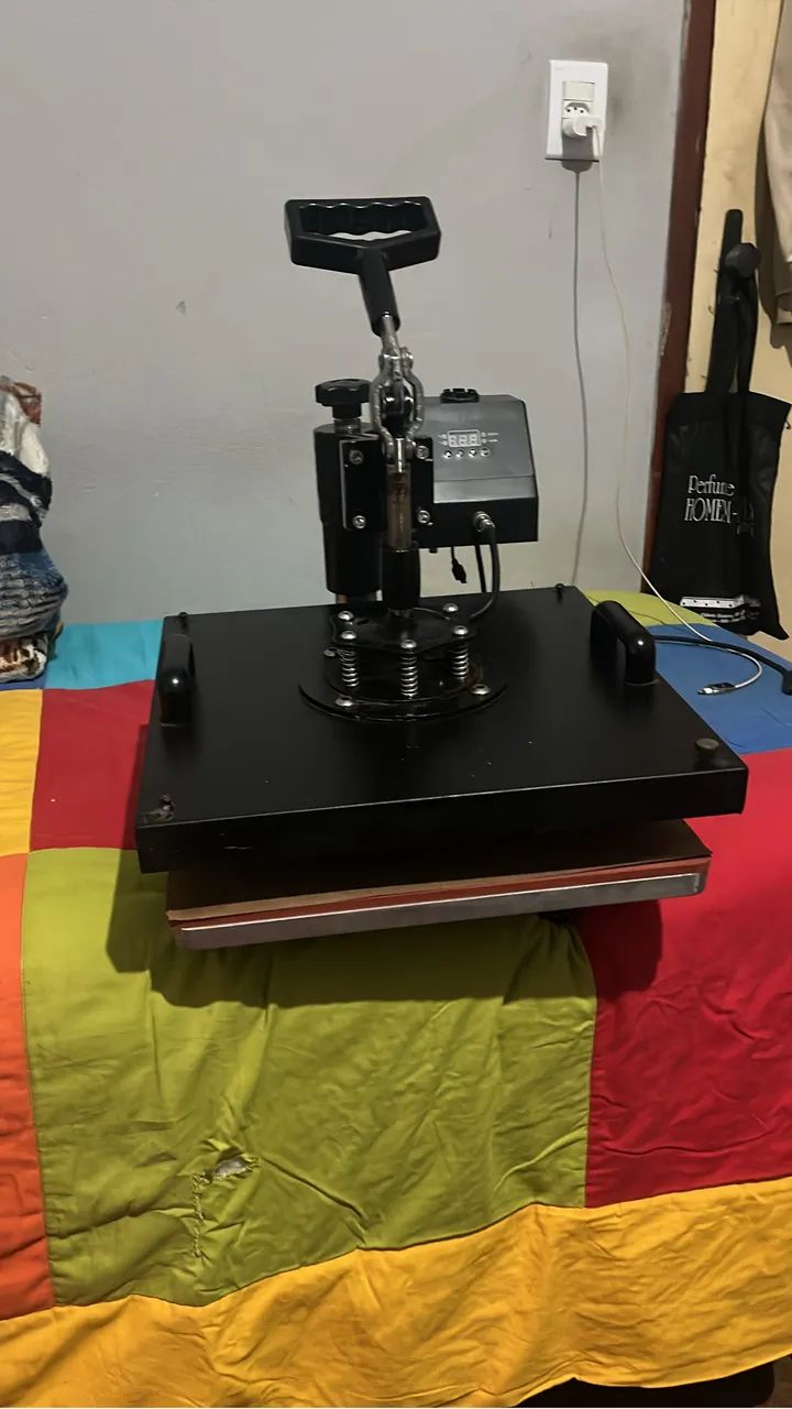 prensa térmica para estampas de camisas  - Foto 4