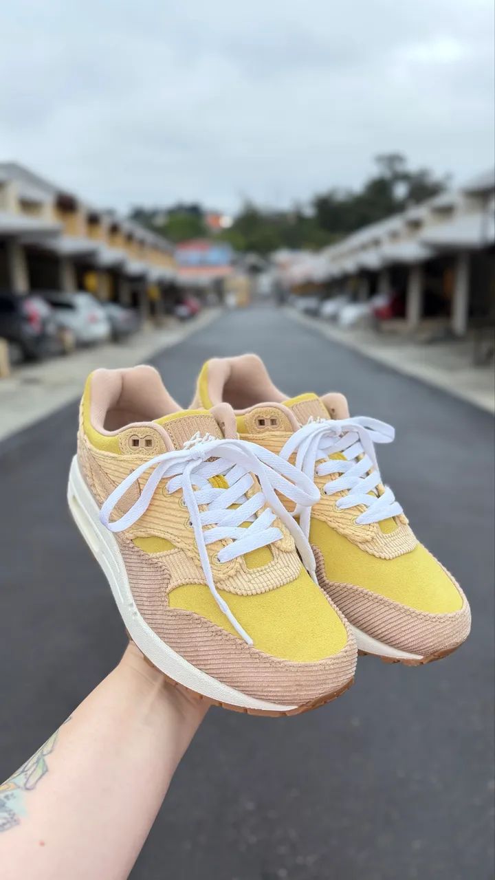 Nike Air Max 1 '87 Buff Gold - Foto 3