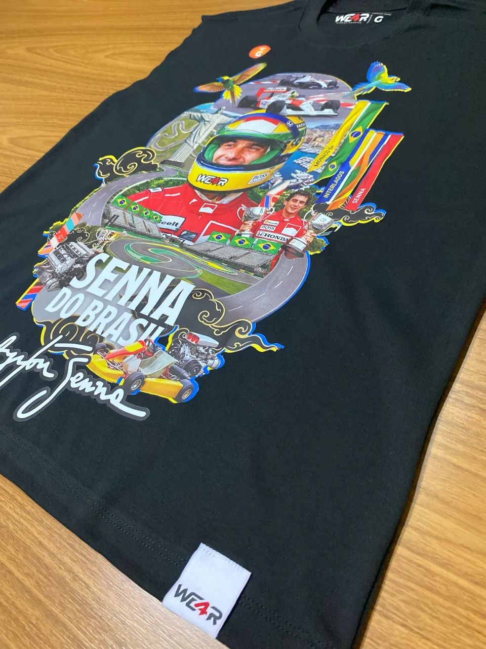 Regata Oversized Ayrton Senna  - Foto 4