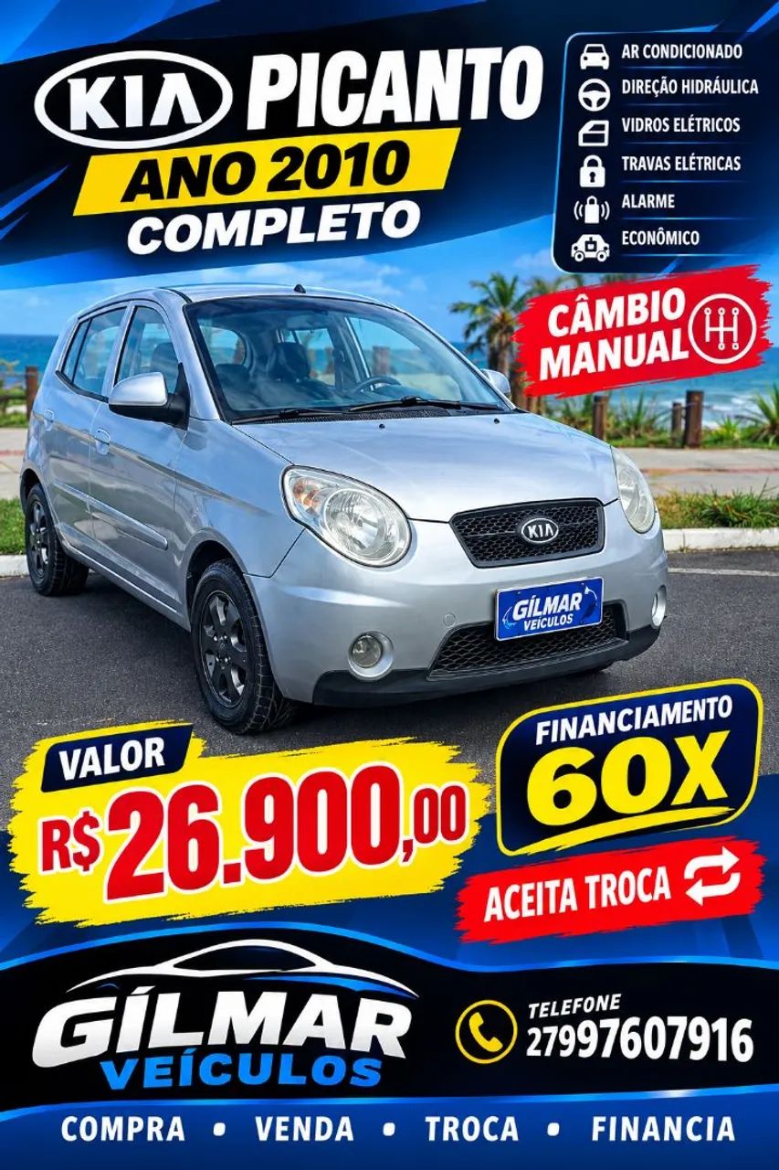 KIA Picanto EX 1.1/1.0/ 1.0 FLEX MEC. 2010
