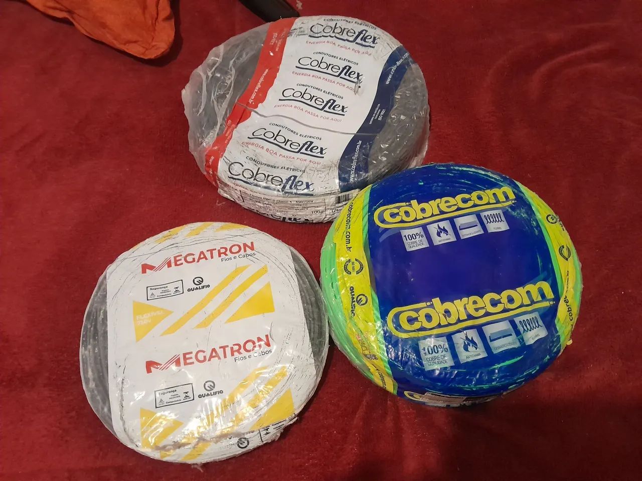 Fio elétrico cobrecom/cobreflex / megatron. 