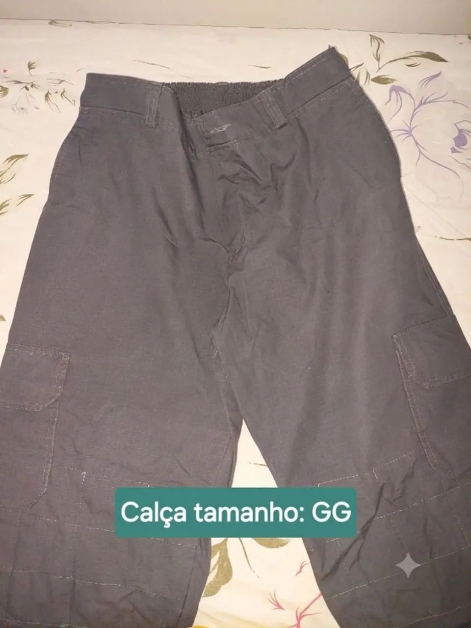 Calça de bombeiro civil 