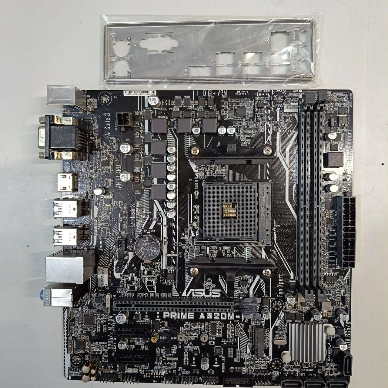 PLACA MÃE ASUS PRIME A320M-K - Foto 2