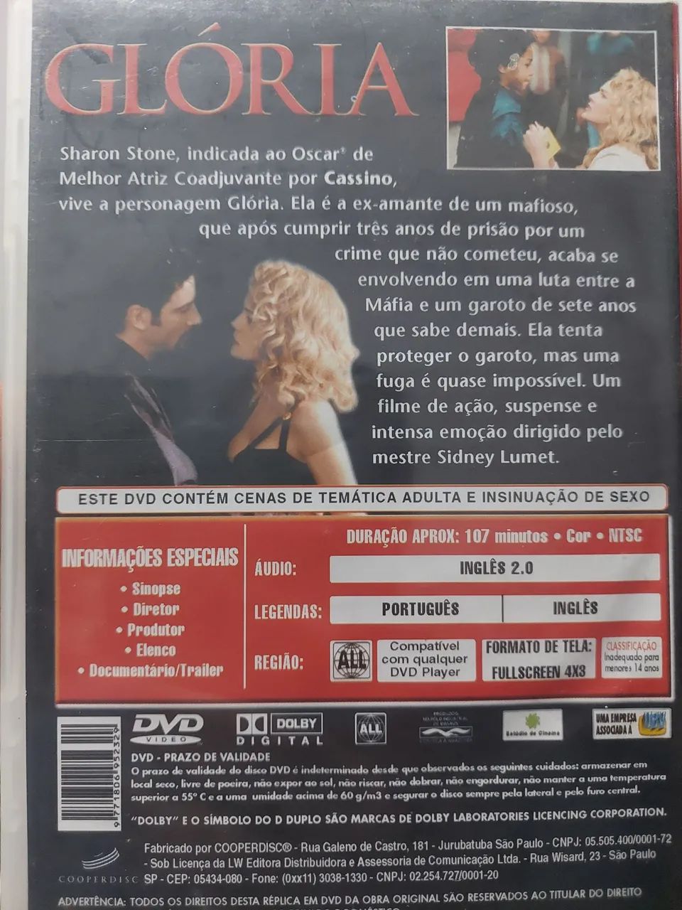 Filme Glória em dvd original  - Foto 2