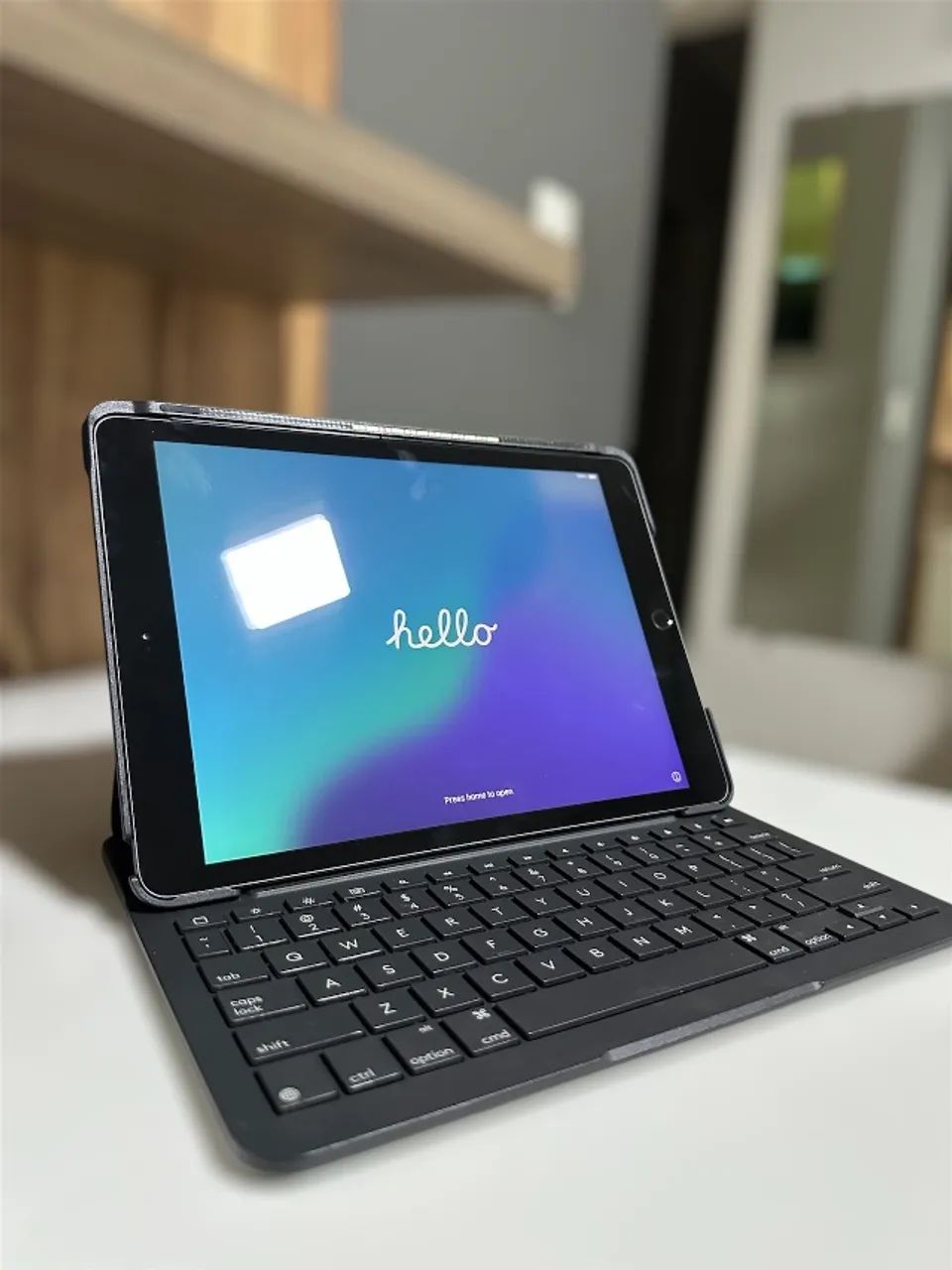 IPad 7 | 32GB | Space Gray | Teclado Slim Folio - Foto 3