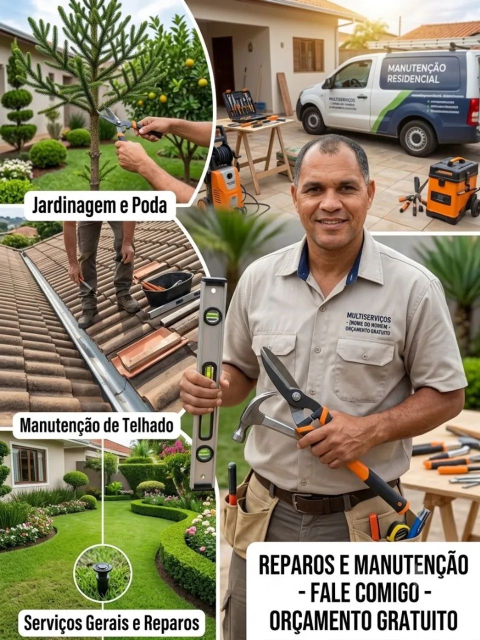 ?Serviços de Jardinagem, Pintura, Telhados e Limpezas - Foto 2