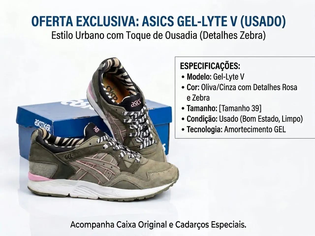 Tênis asics Gel