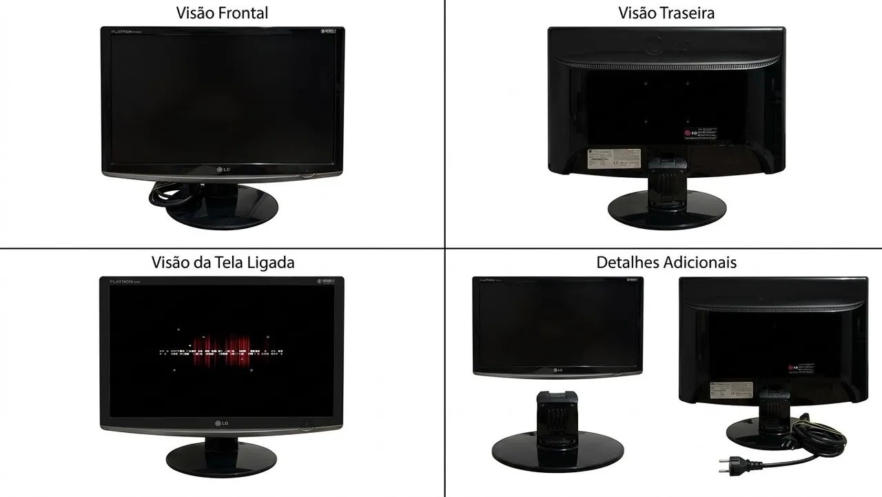 Monitor LG Flatron (W1952TQ) 19 polegadas - Foto 4