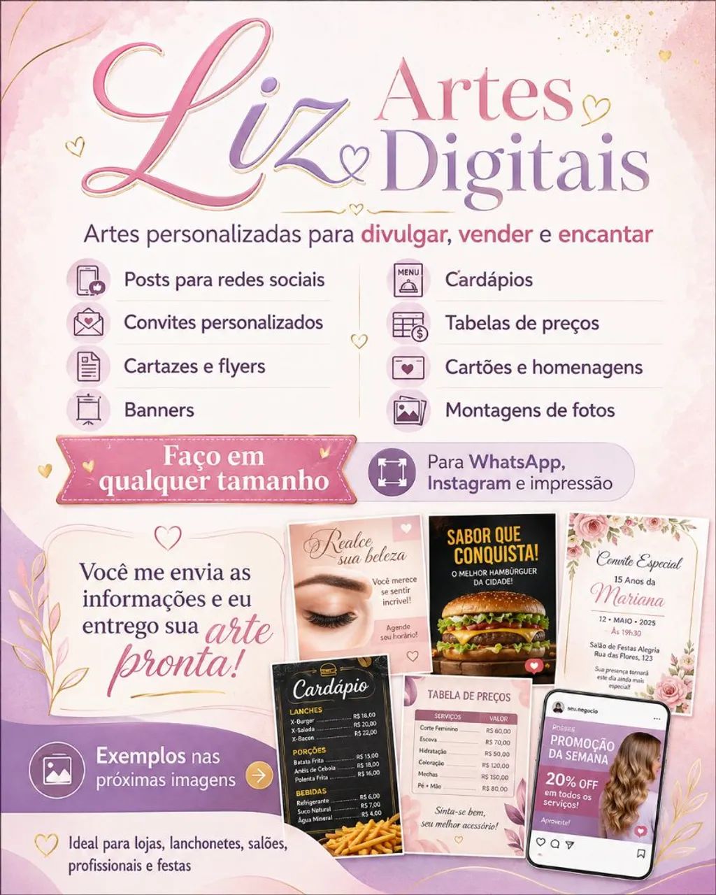 Artes Digitais Personalizadas - Foto 2