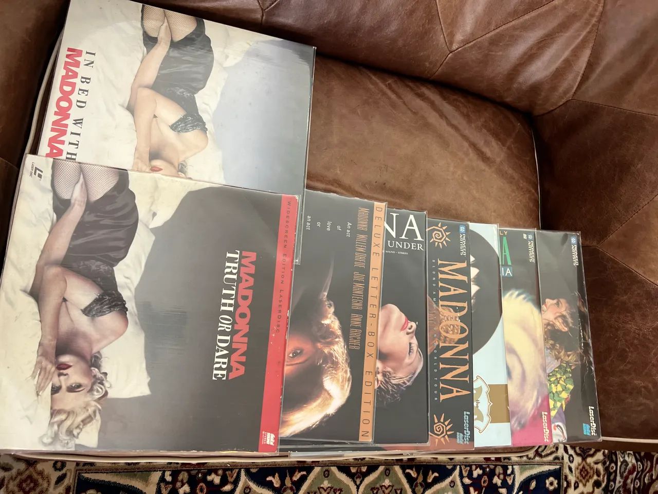 Madonna laser disc ( combo com oito ) 