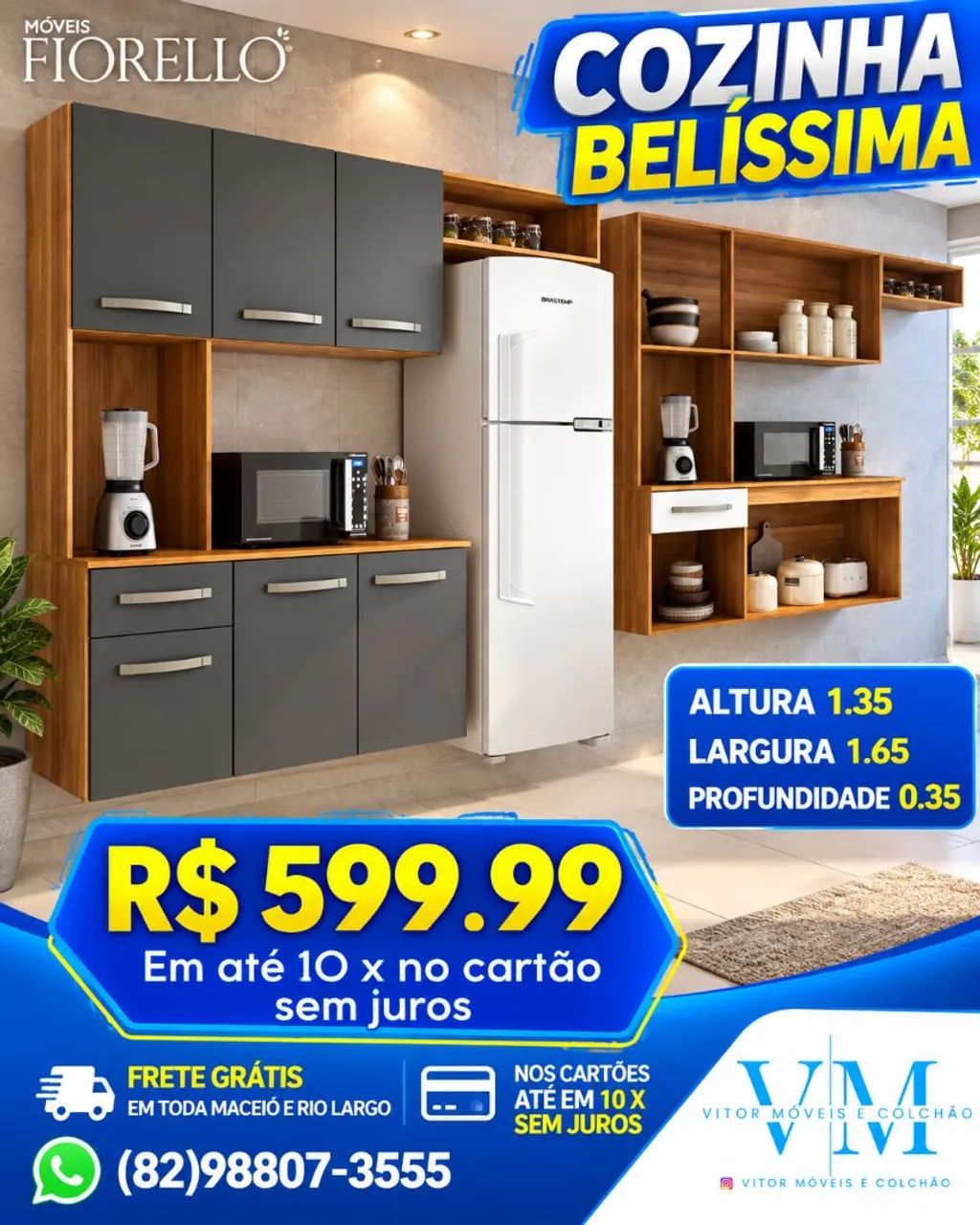 ARMÁRIO BELÍSSIMA FIORELLO 