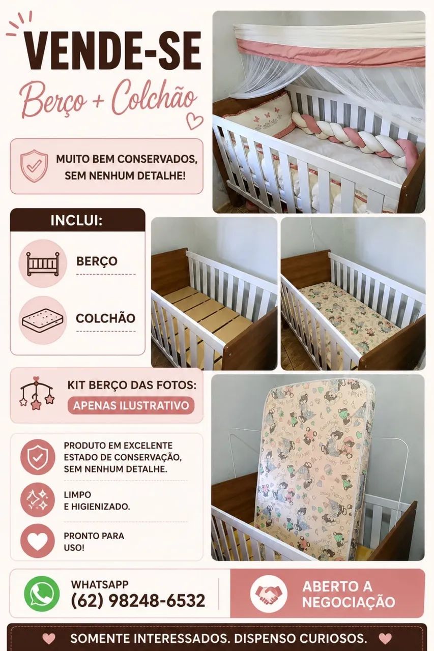 Berço pra bebê 