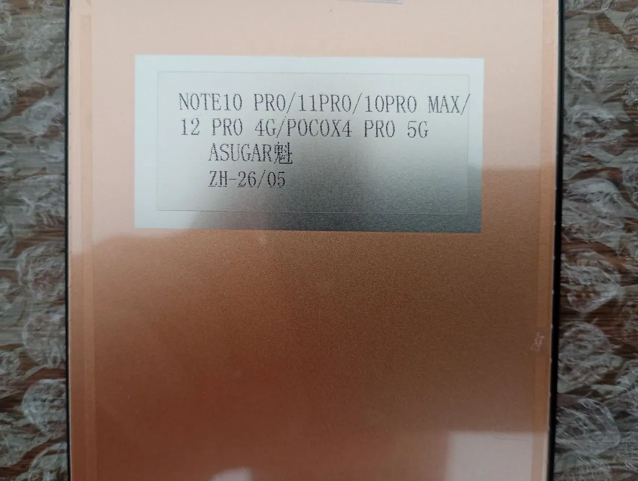 Tela display frontal redmi note 10 pro 4g poço x4 pro - Foto 2