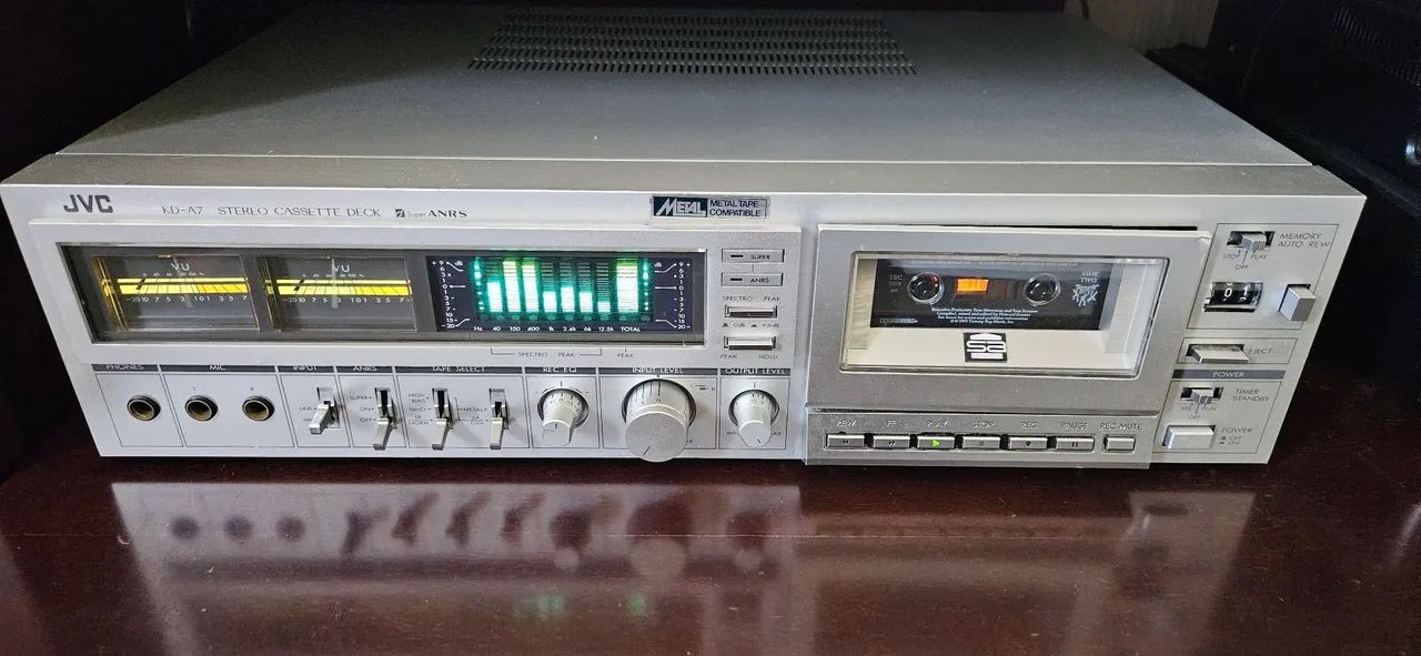 Tape Deck JVC KD-A7  ( substituiu o KD-85 / nosso Gradiente CD-1 ) - Foto 2