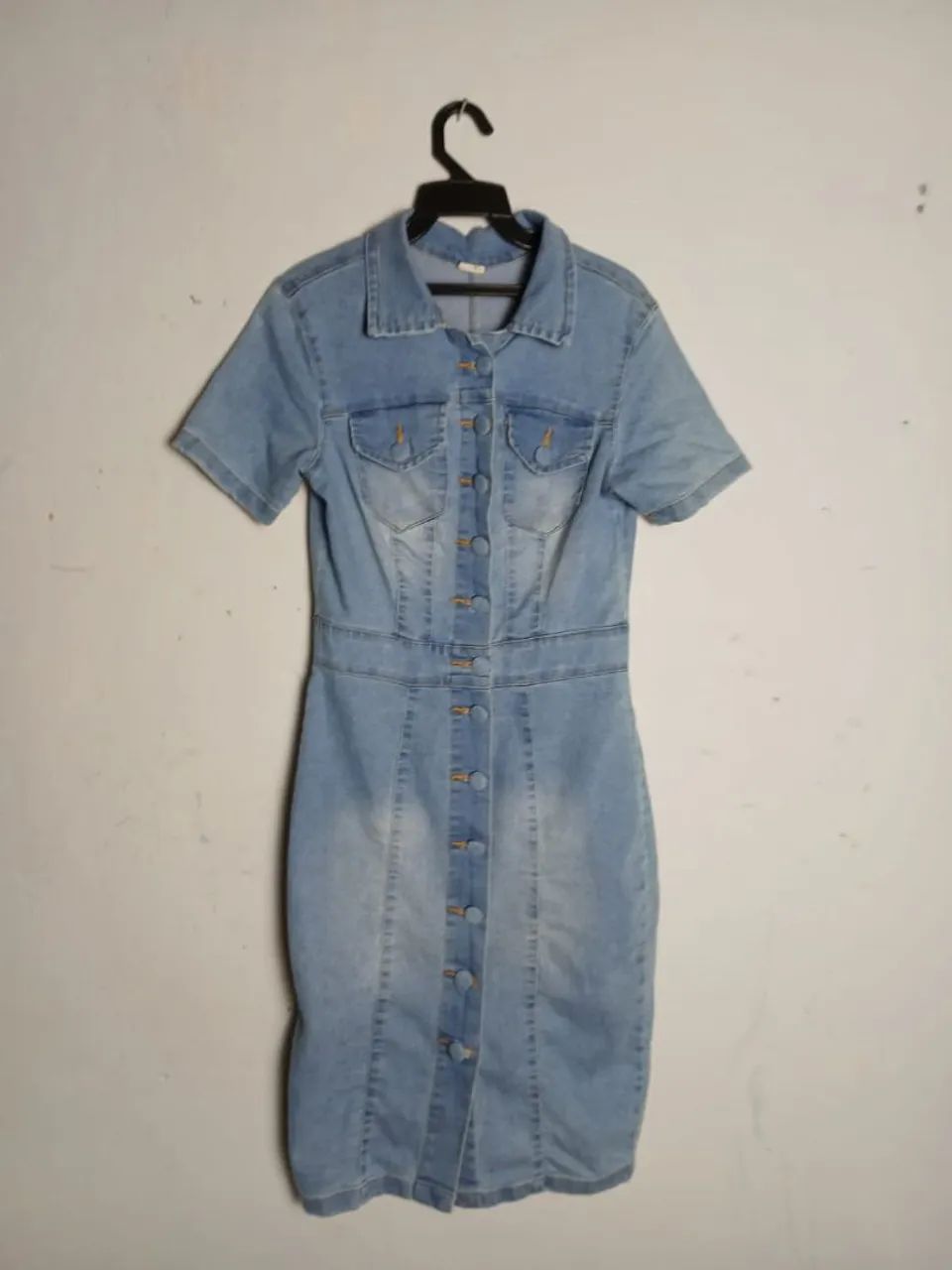 Vestido jeans karina modas  - Foto 4