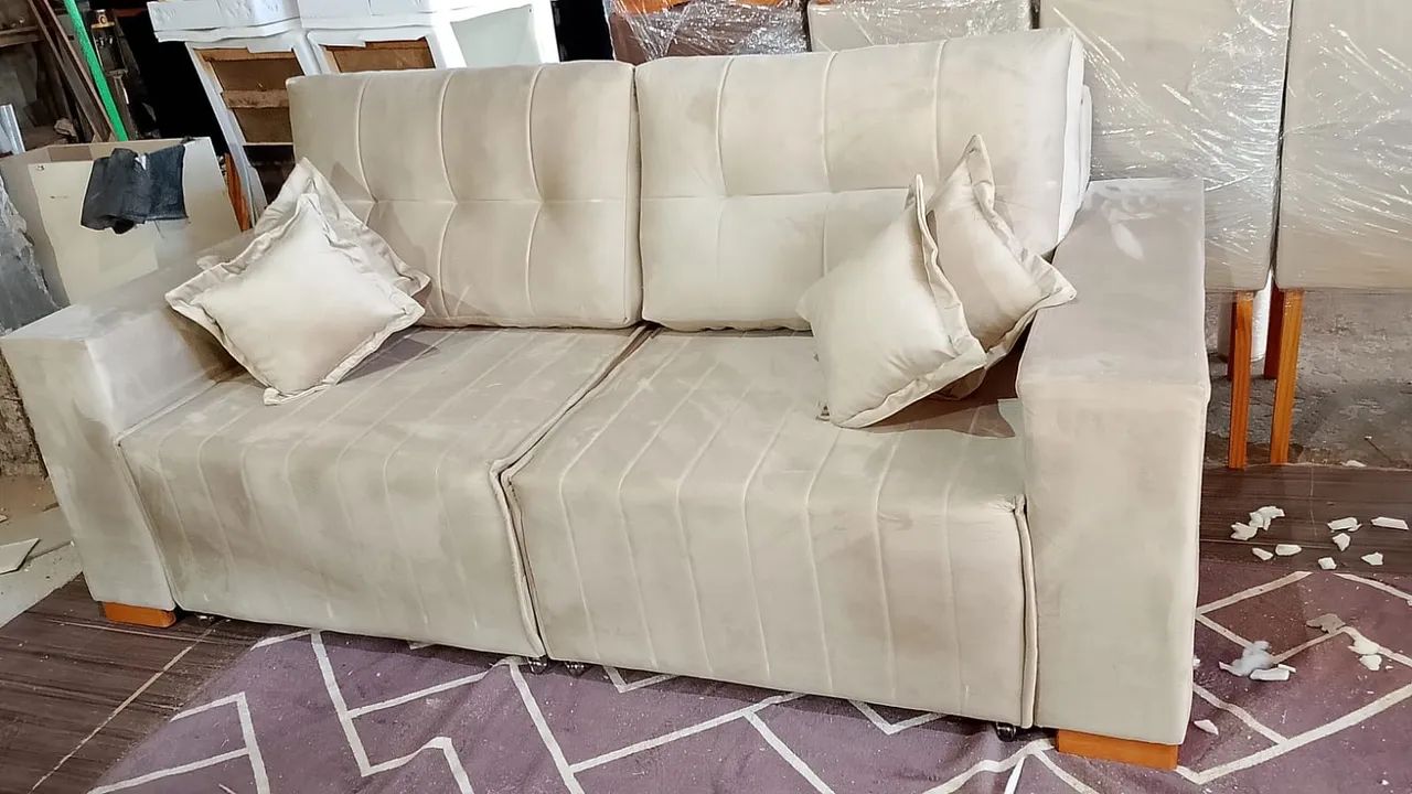 *SOFA PRONTA ENTREGA*  2.0 X 0.95 - Foto 2