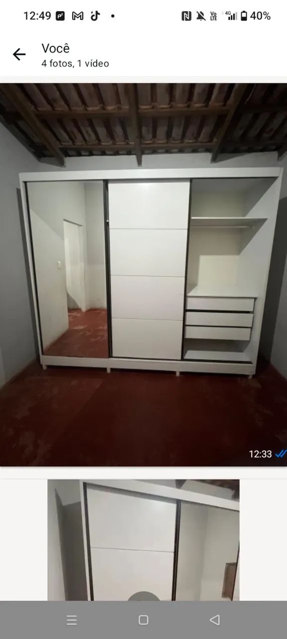 Guarda roupa semi novo - Foto 3