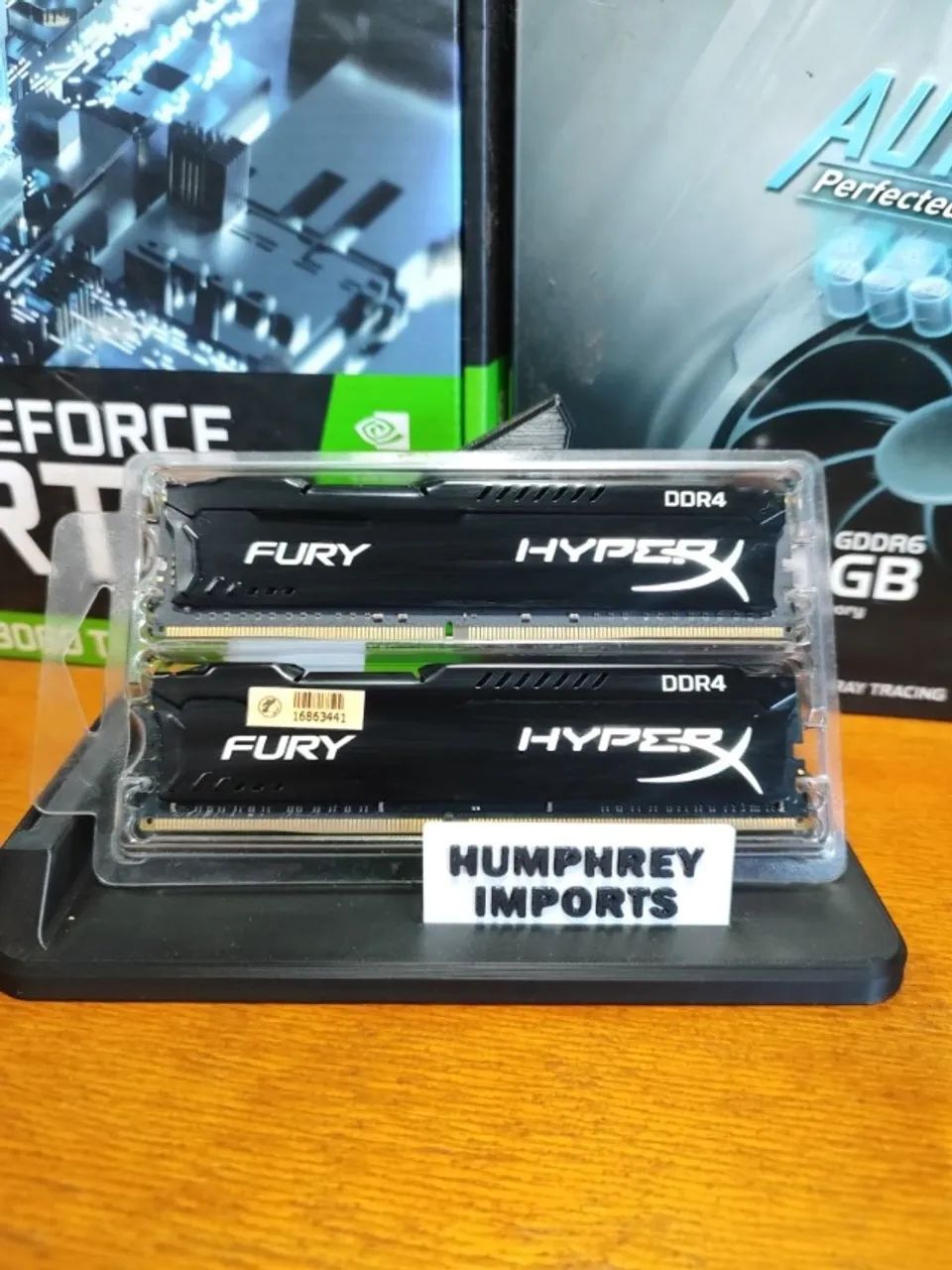 MEMORIA RAM DDR4 32GB 2X16GB 2666MHZ HYPERX - GARANTIA 3 MESES