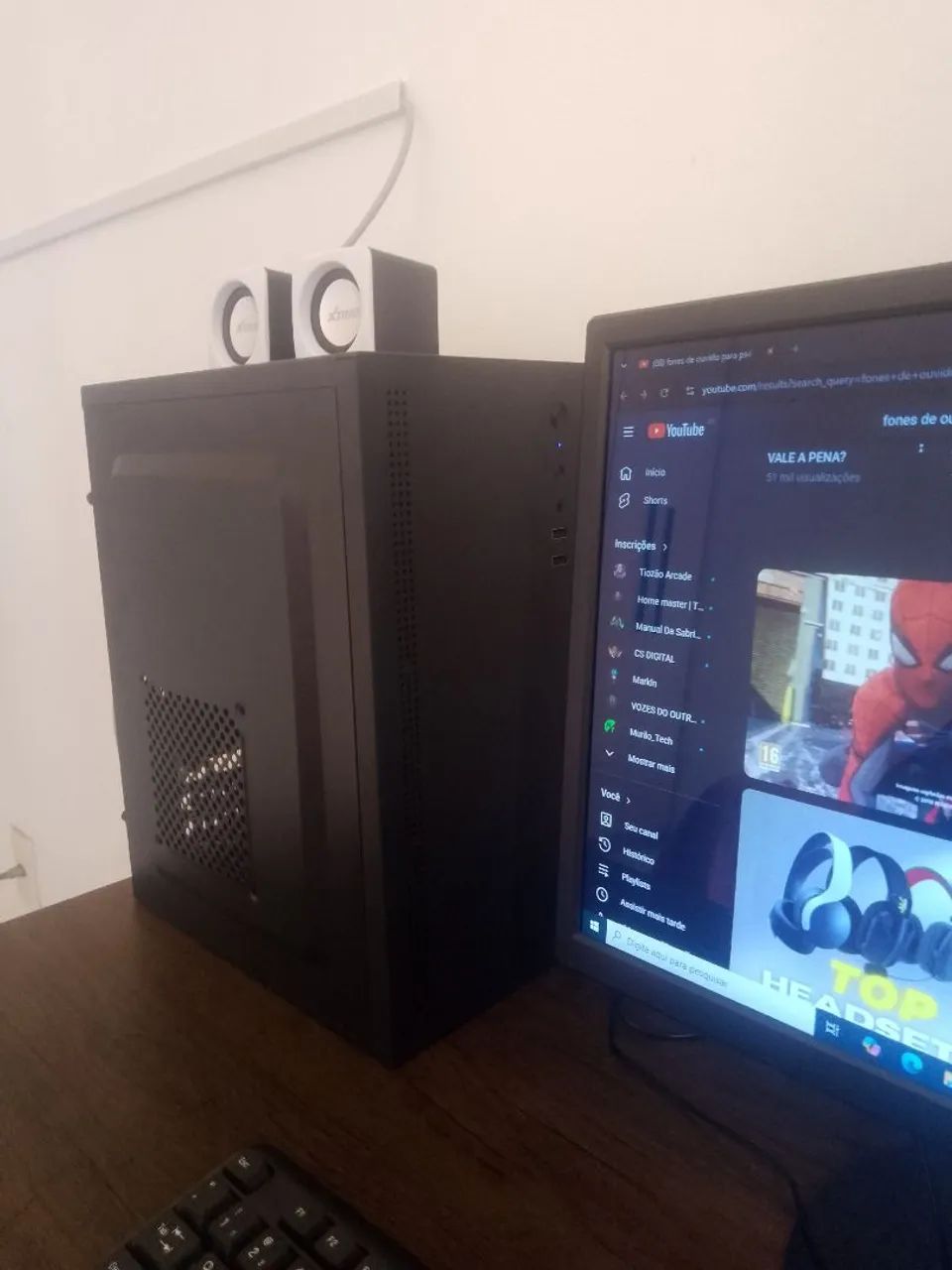 Computador completo novo 