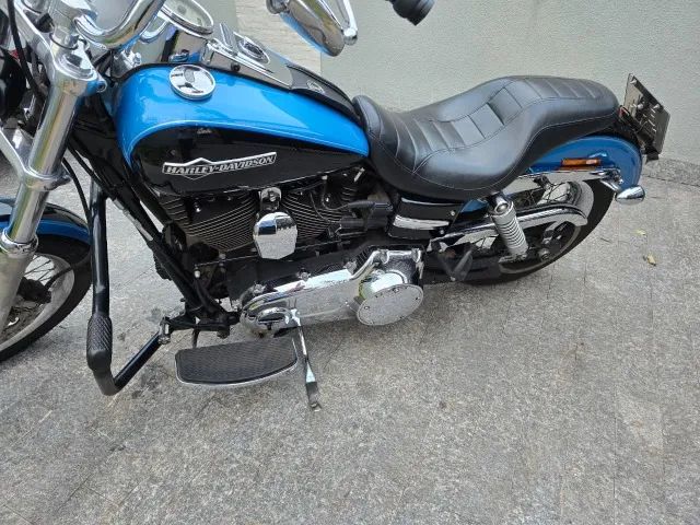 VENDO HARLÃO. FXDC - DYNA SUPER GLIDE CUSTOM AZUL 2011 - Foto 2