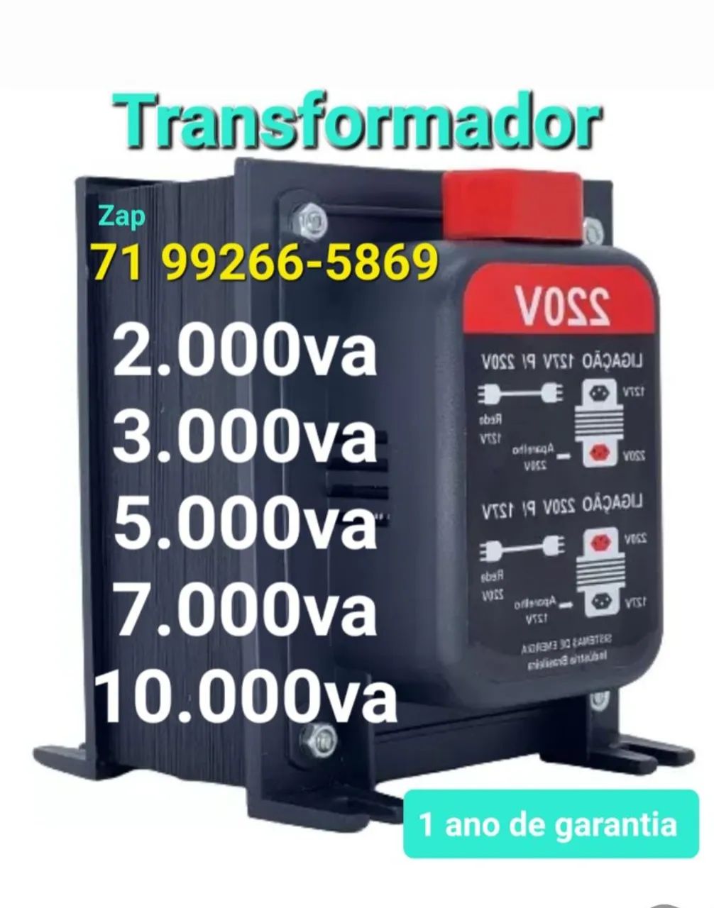Transformador - Lacrados  