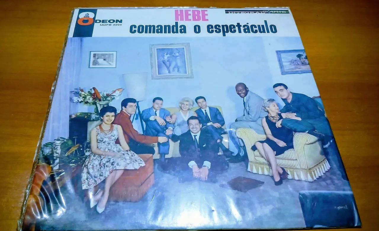LP Vinil Hebe Camargo Anos 1960 Comanda o Espetáculo