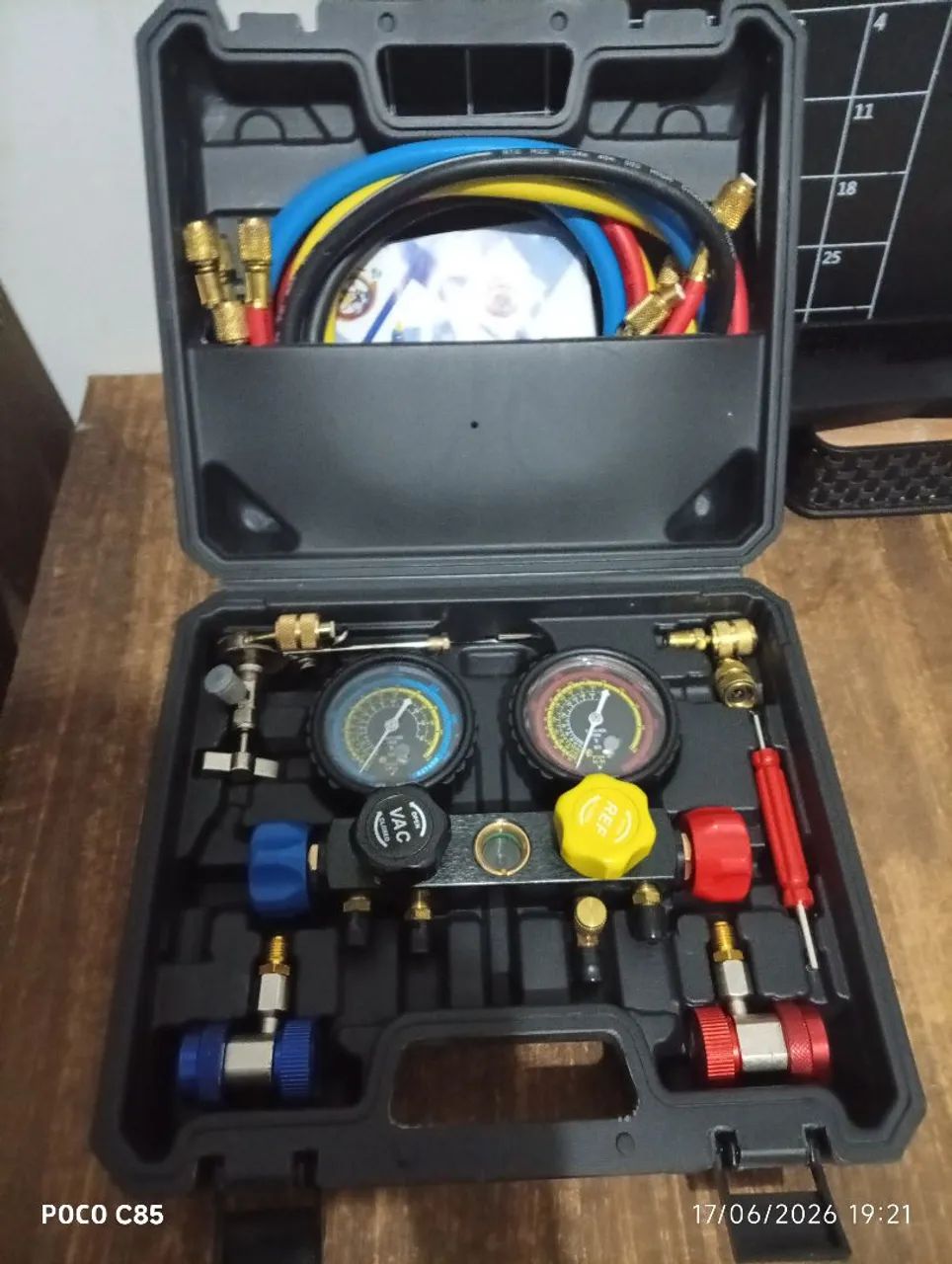 Kit bomba de Vácuo Refrigeração automotiva 