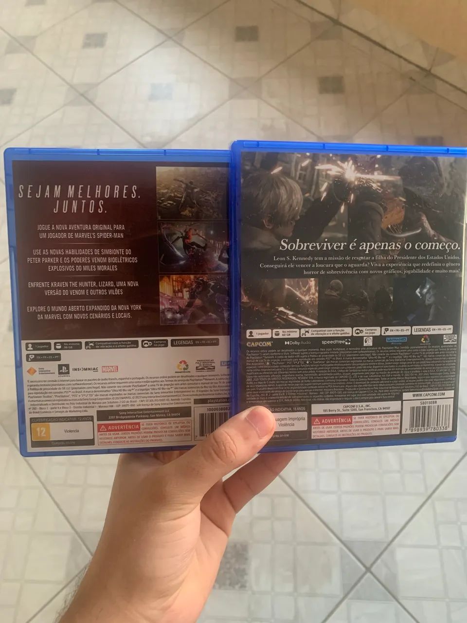 Spider Man 2 e Resident Evil 4 Remake - Foto 2