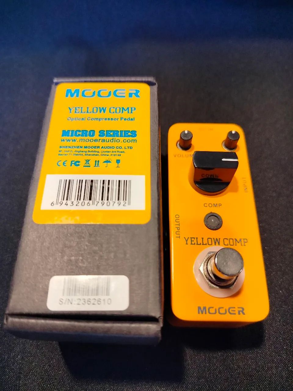 Pedal Compressor Mooer Yellow Comp  - Foto 2