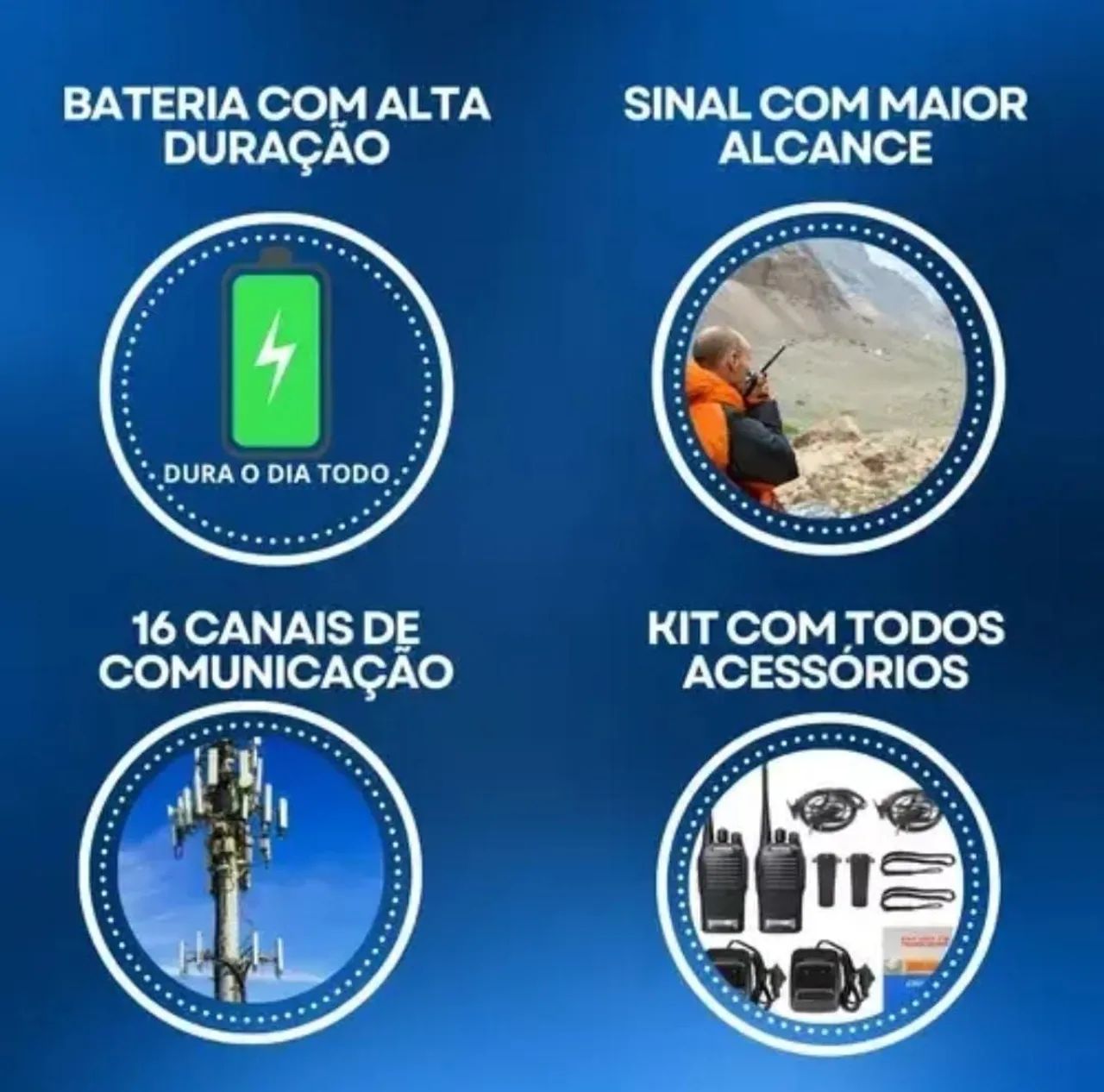 KIT RÁDIO COMUNICADOR - Foto 5