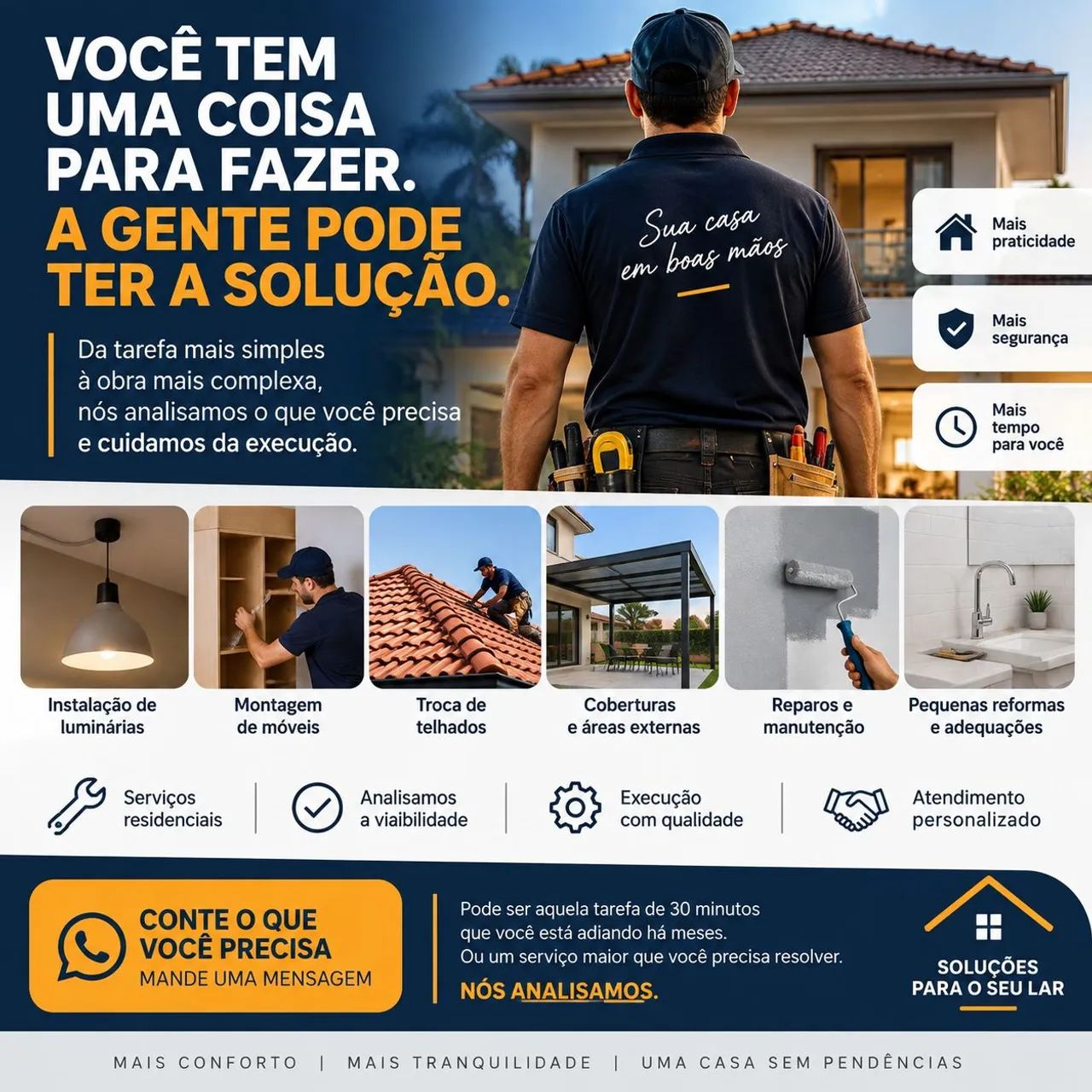 Marido de Aluguel - Serviços reparos - Foto 2