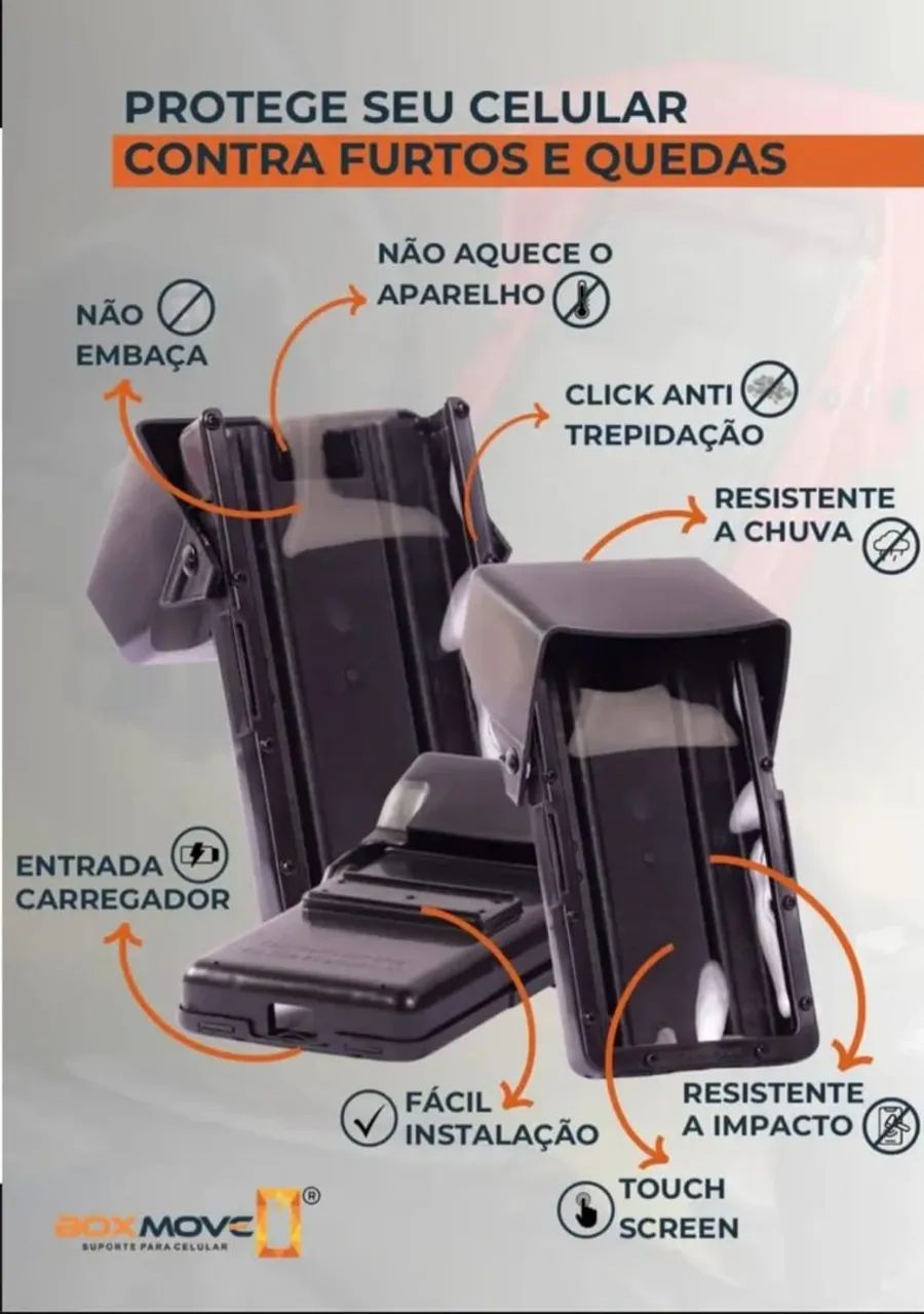 Suporte de celular a prova d'água boxmove