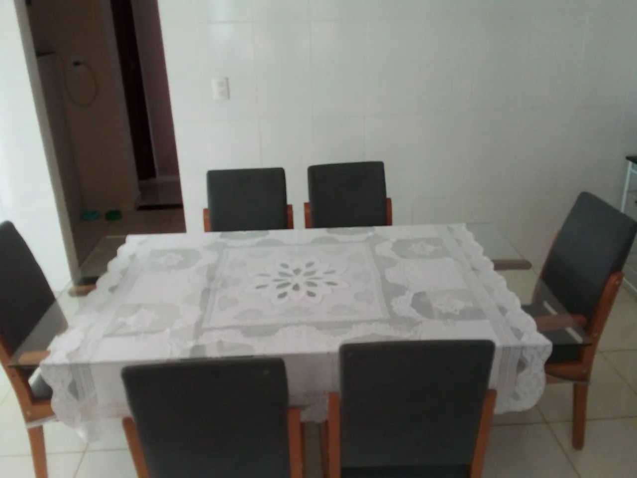 Mesa de vidro em perfeito estado - Foto 2