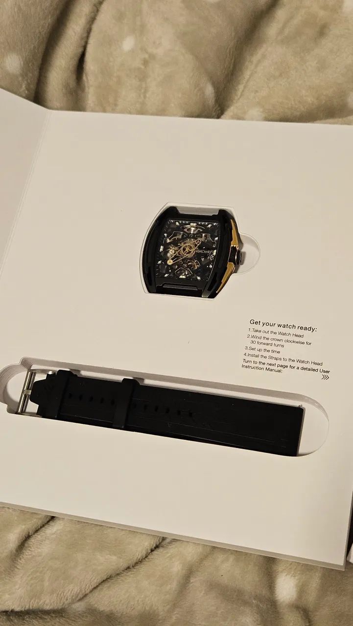 Relógio CIGA Design Z-Series Black Gold Automatico - Foto 4