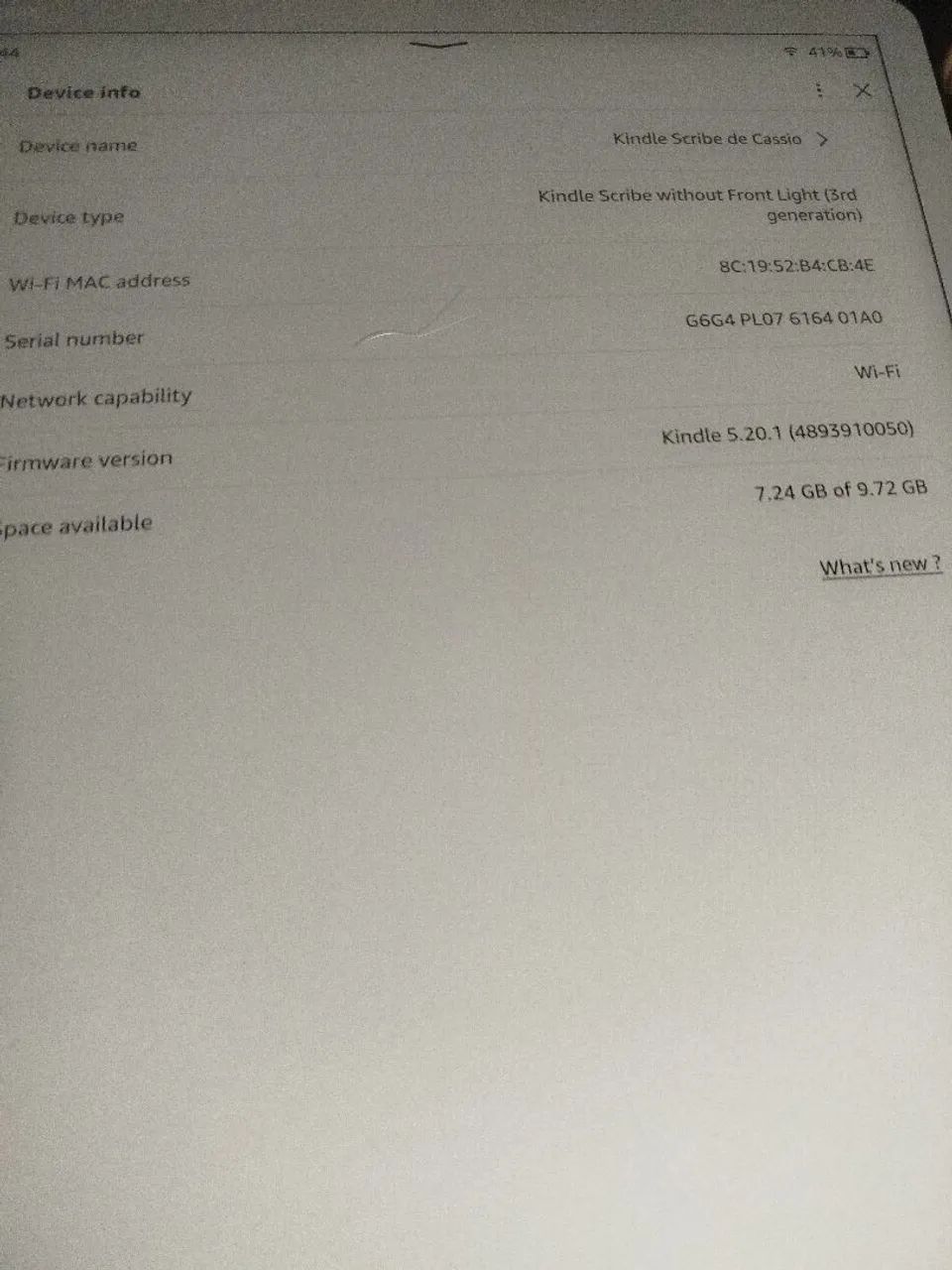 Kindle Scribe sem Luz Frontal - 16GB - Foto 5